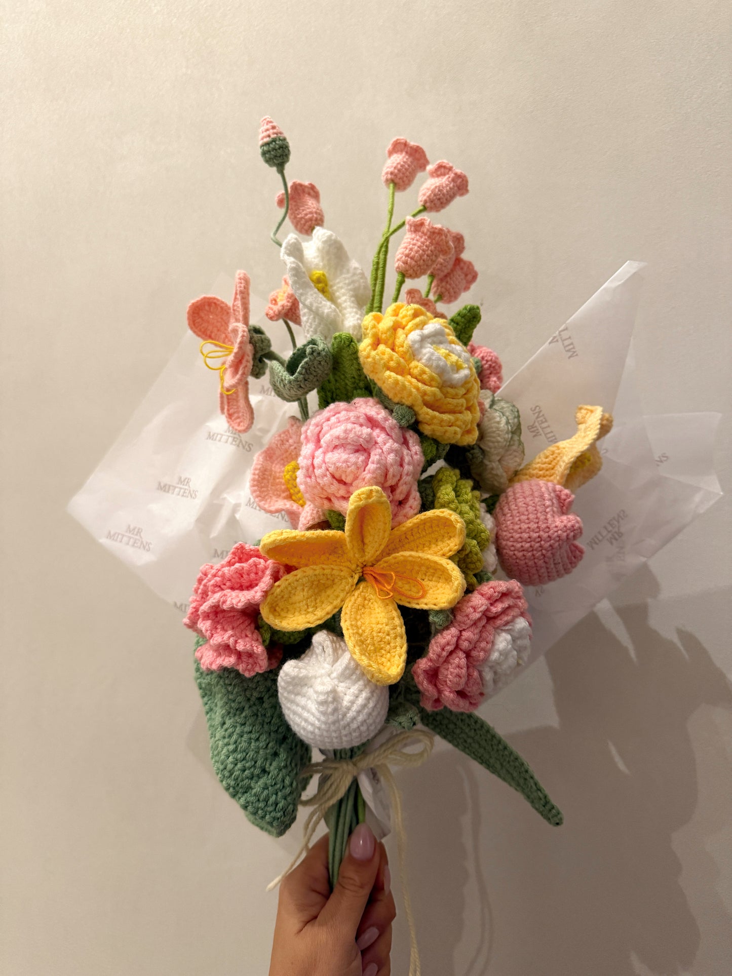 Flowers xl pink & yellow option 2