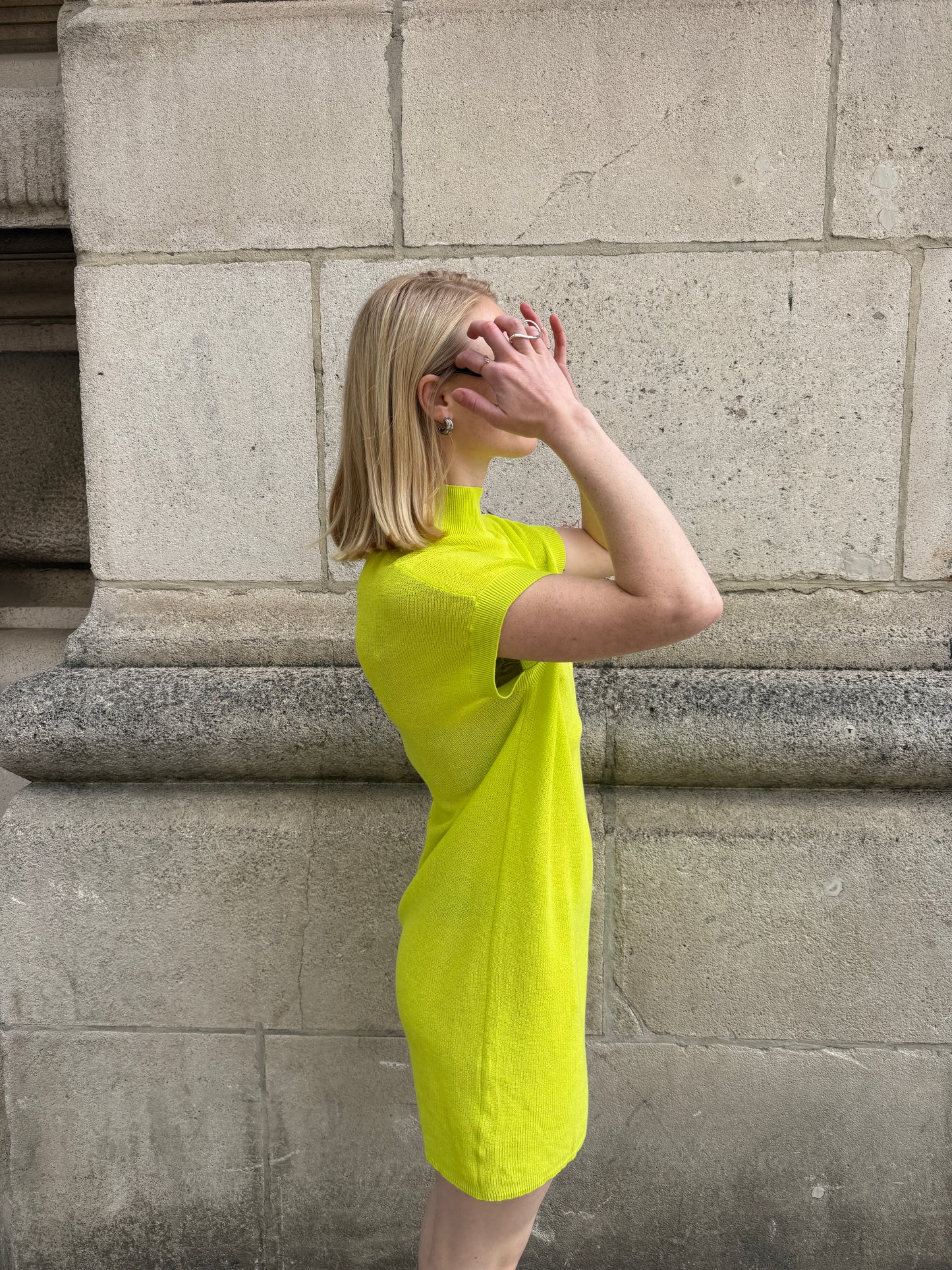 BLAKE RIBBED MINI DRESS - ARCHIVE