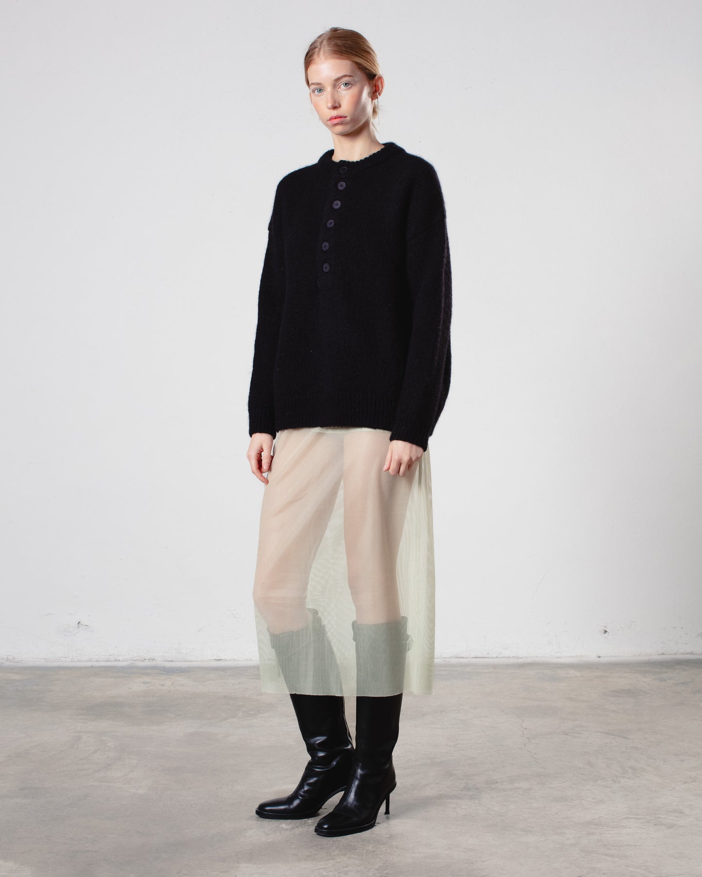 LEXA BUTTONED JUMPER