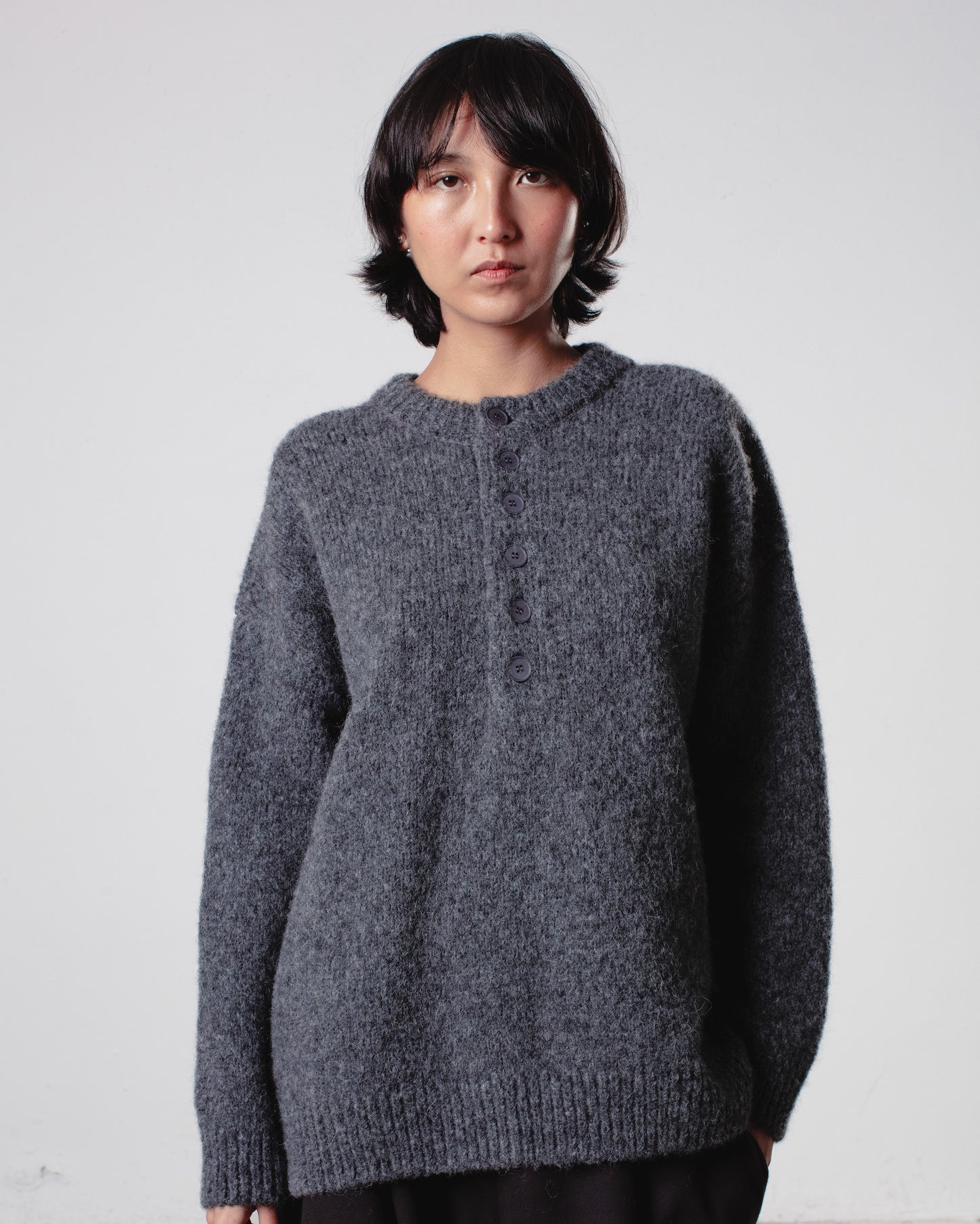 LEXA BUTTONED JUMPER