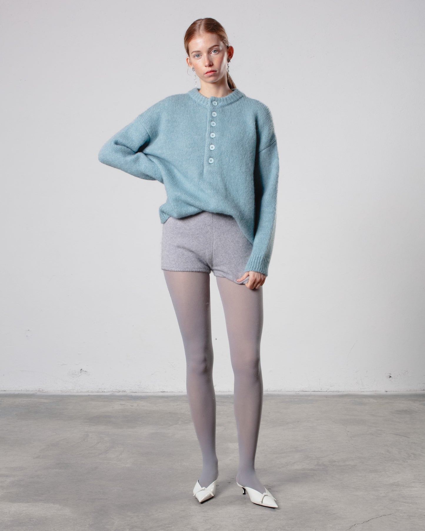 LEXA BUTTONED JUMPER