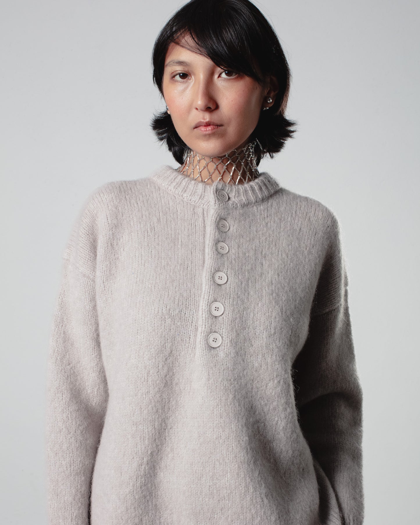 LEXA BUTTONED JUMPER