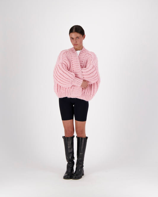 CLARA CROPPED FISHERMAN CARDIGAN