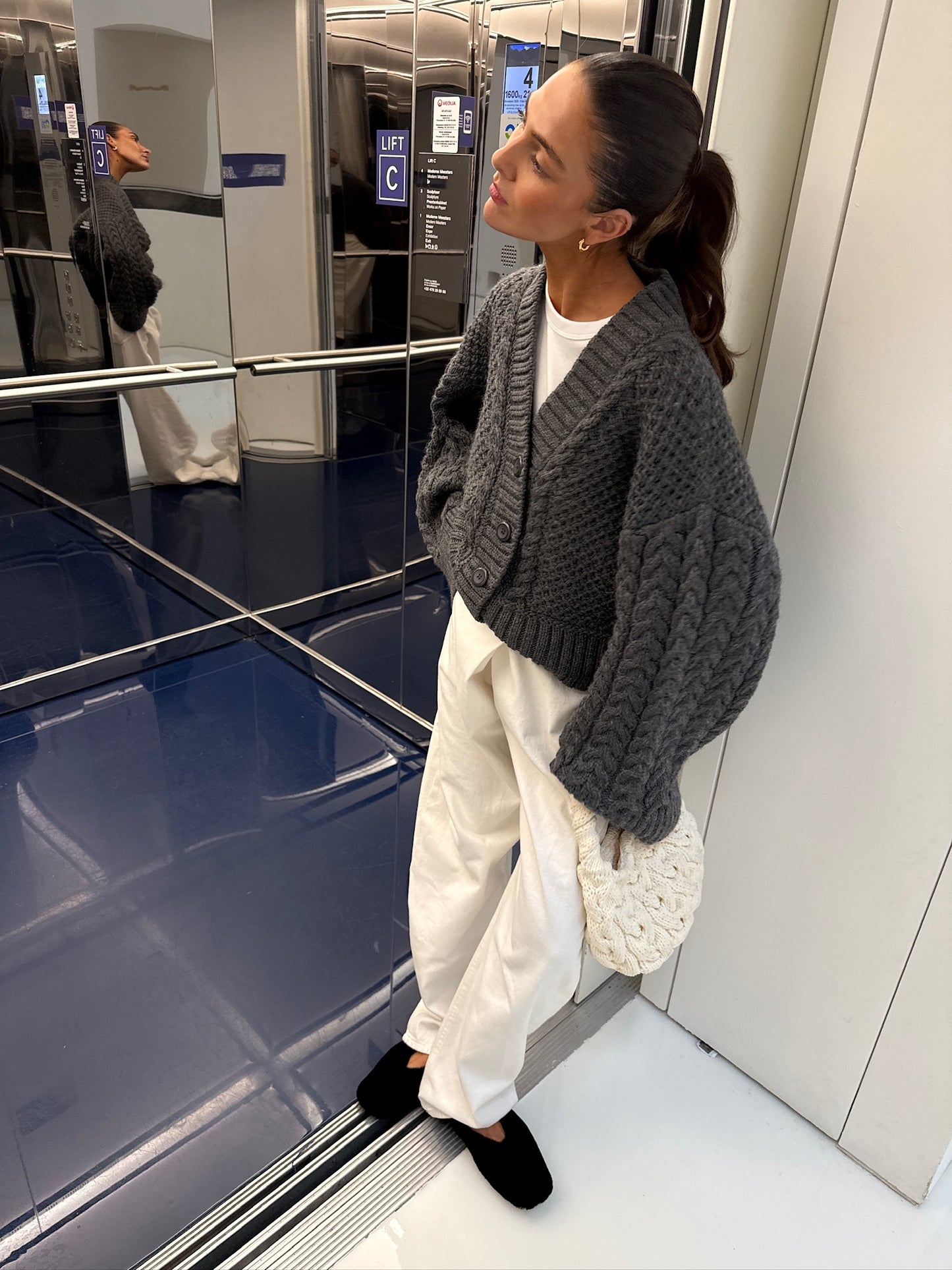 BRAIDS MINI CARDIGAN