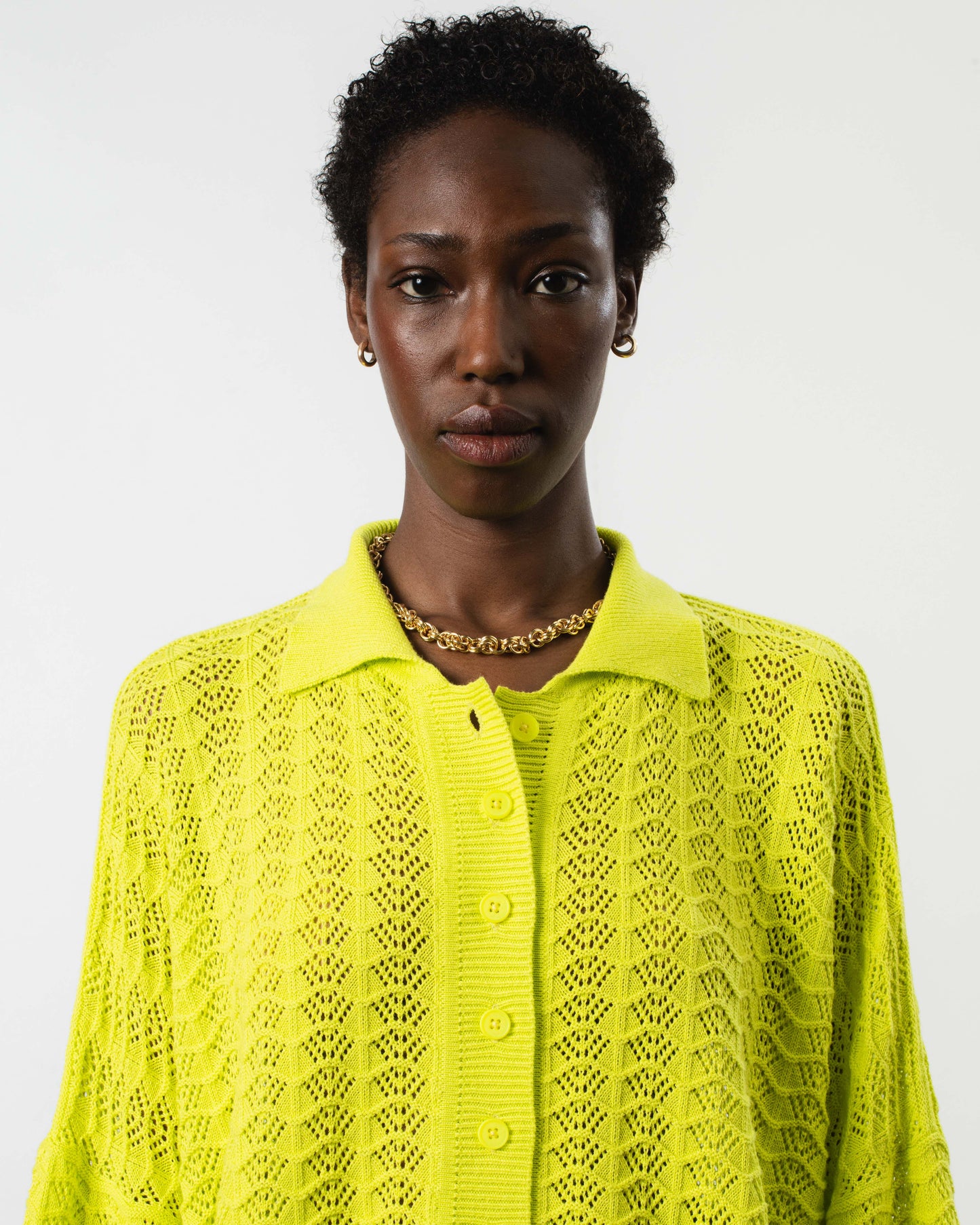 Tali lace buttoned shirt archive