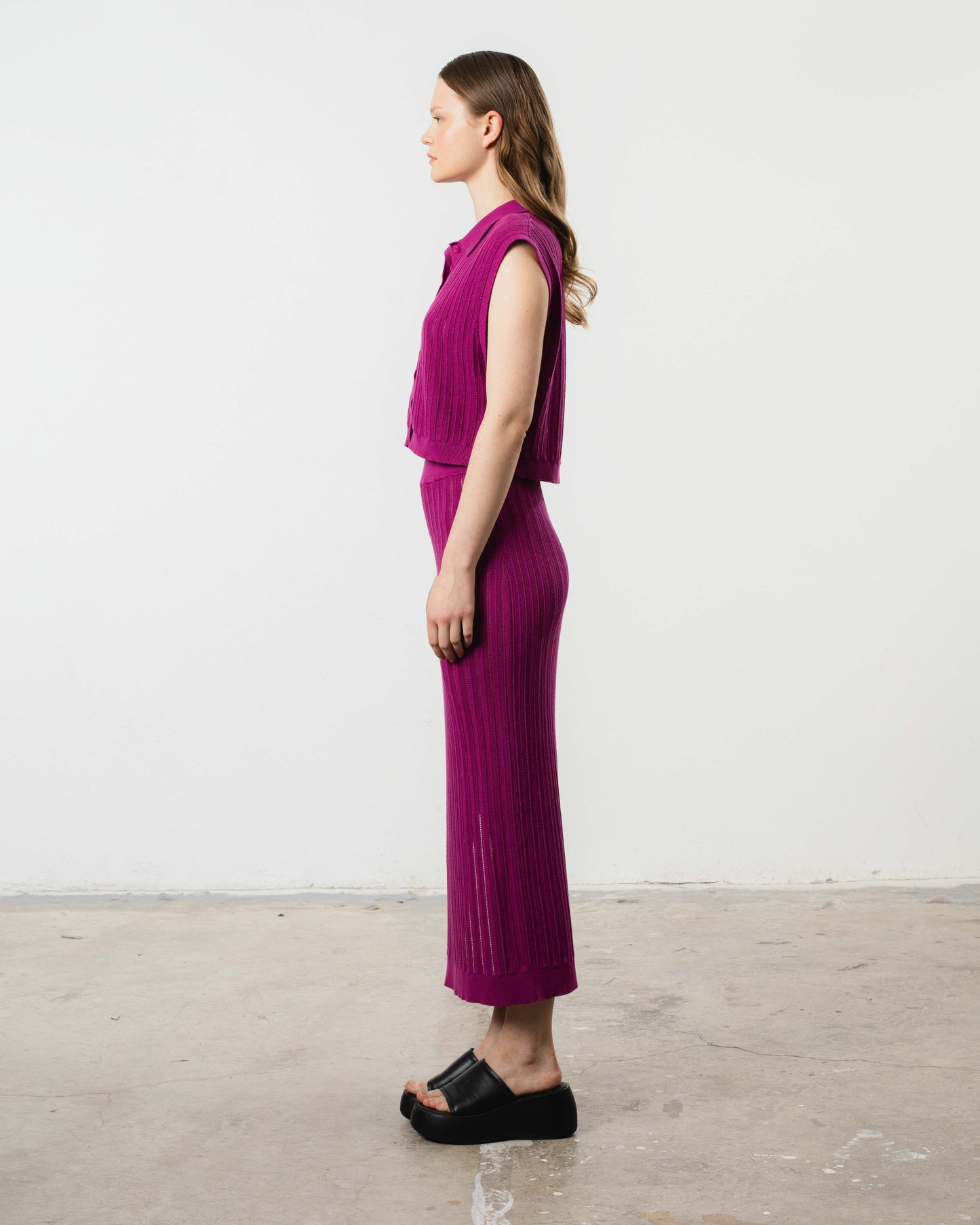 THEO LACE POLO TOP - ARCHIVE