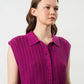 THEO LACE POLO TOP - ARCHIVE