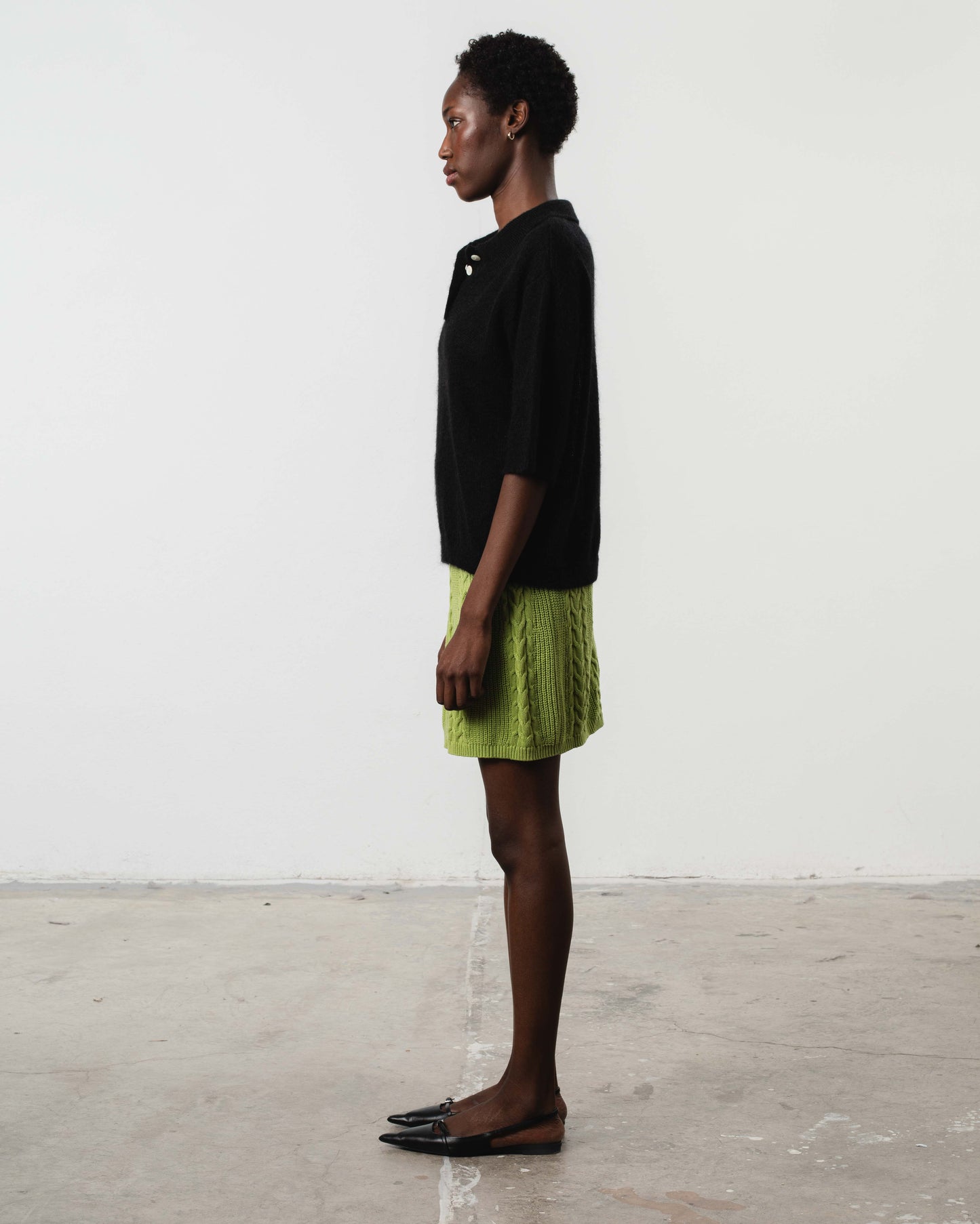MELVIE CABLE SKIRT - ARCHIVE