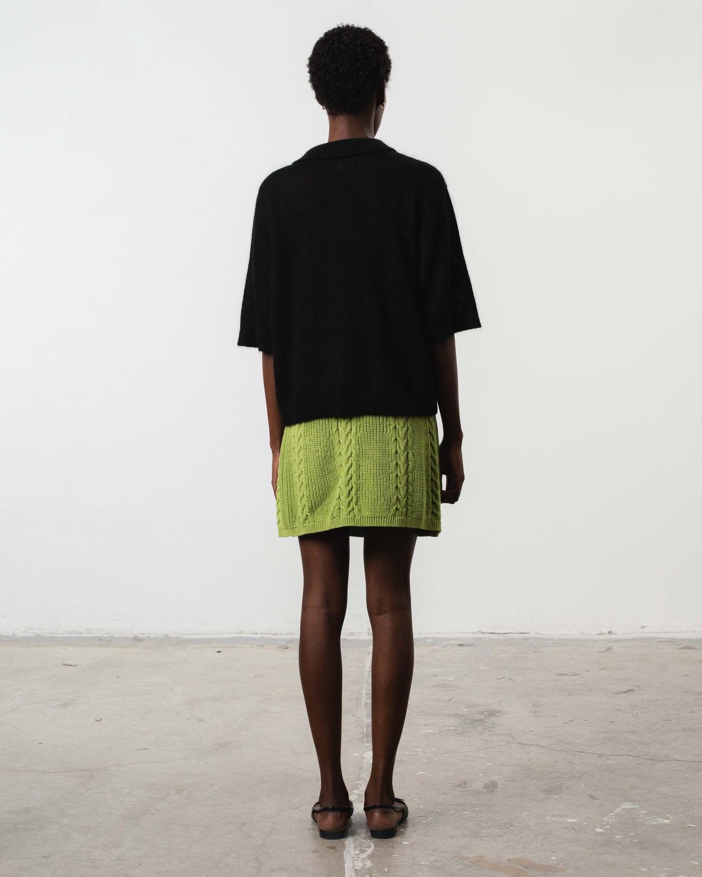 MELVIE CABLE SKIRT - ARCHIVE