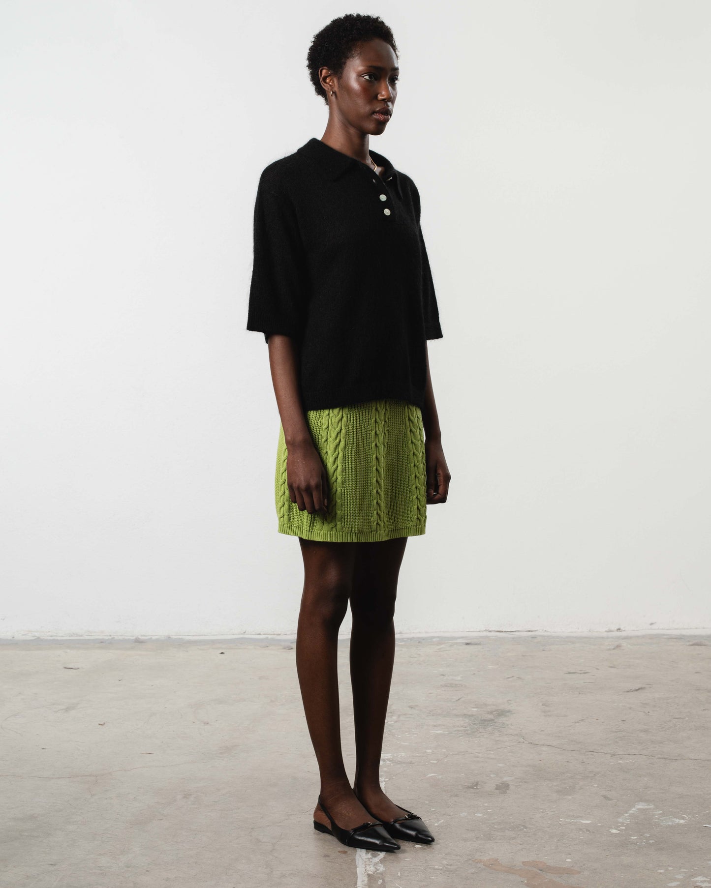 MELVIE CABLE SKIRT - ARCHIVE