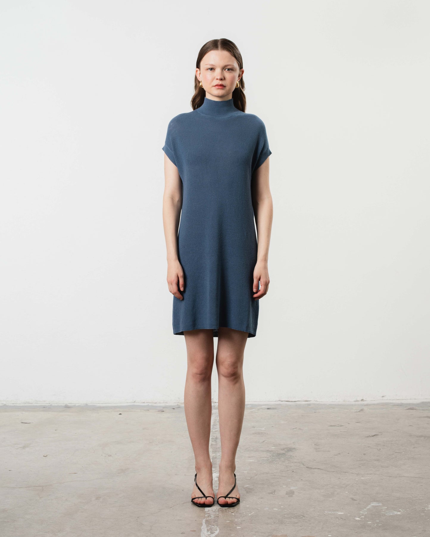 BLAKE RIBBED MINI DRESS - ARCHIVE