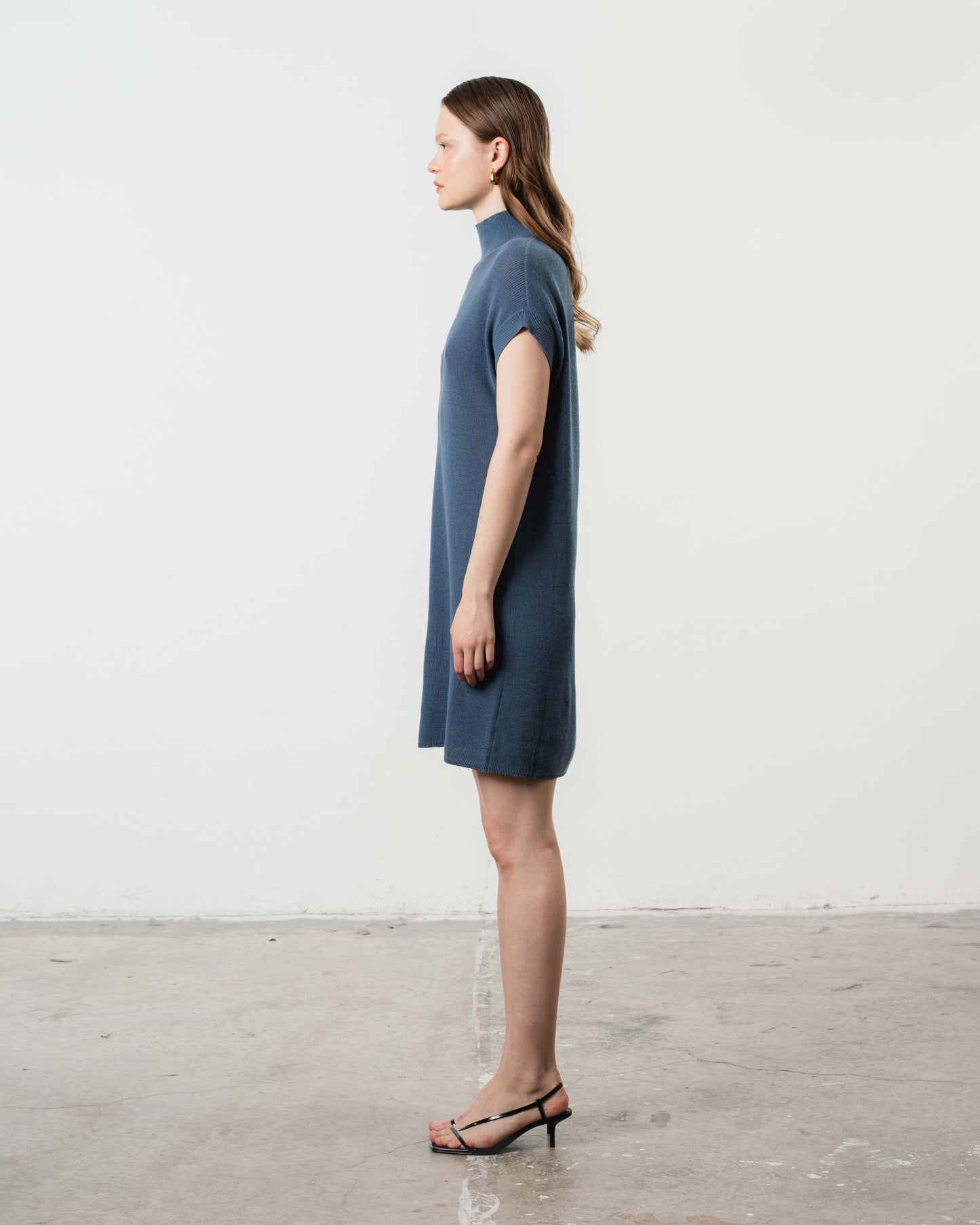 BLAKE RIBBED MINI DRESS - ARCHIVE