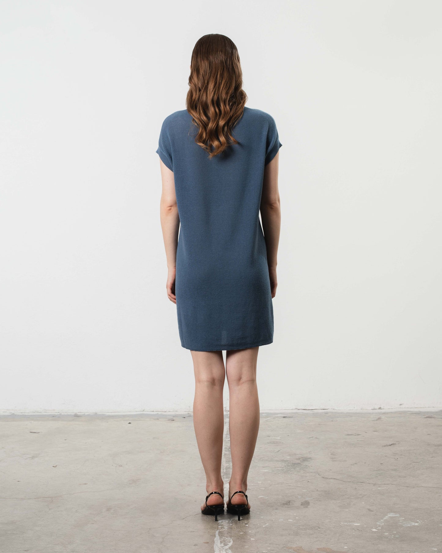 BLAKE RIBBED MINI DRESS - ARCHIVE