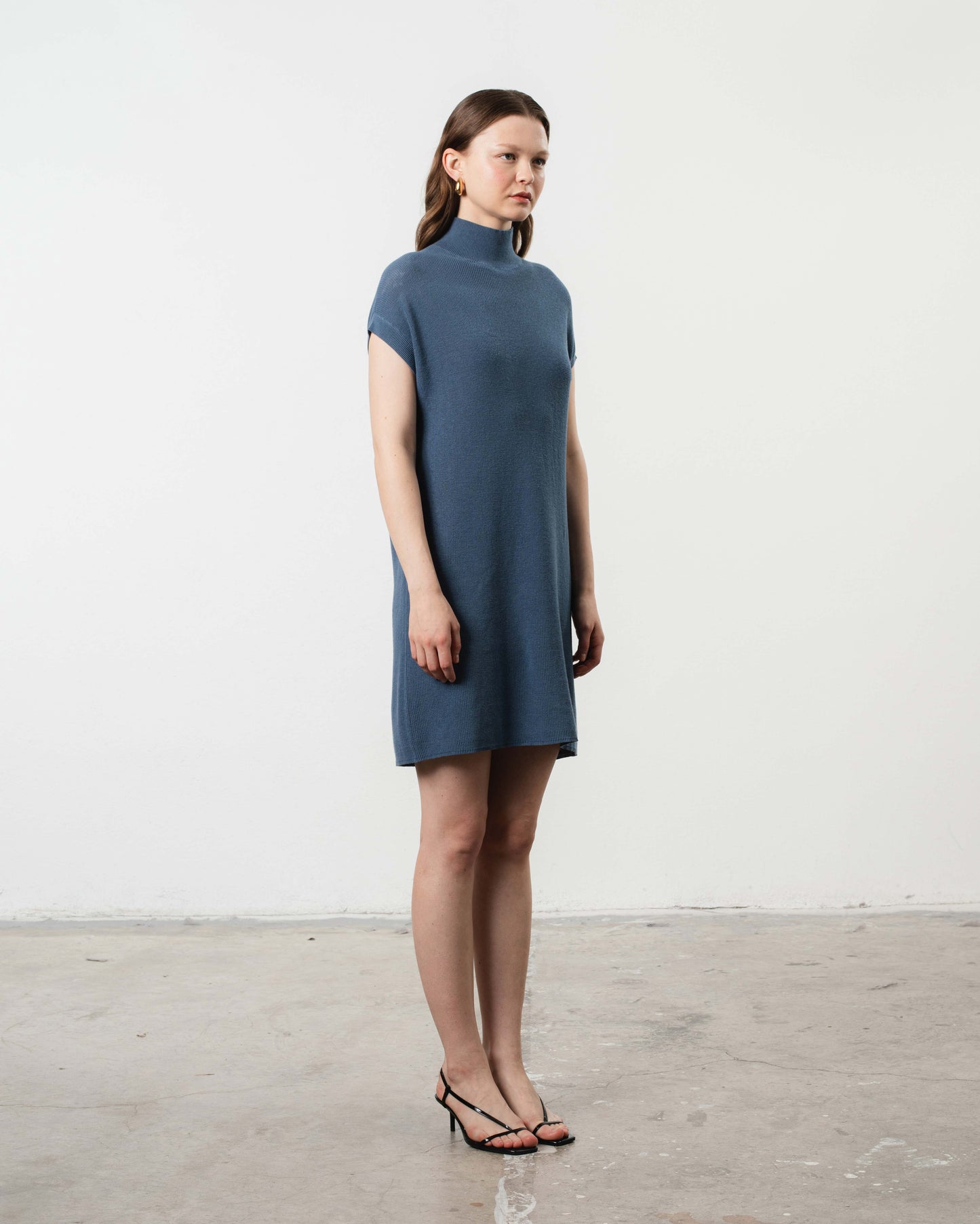 BLAKE RIBBED MINI DRESS - ARCHIVE