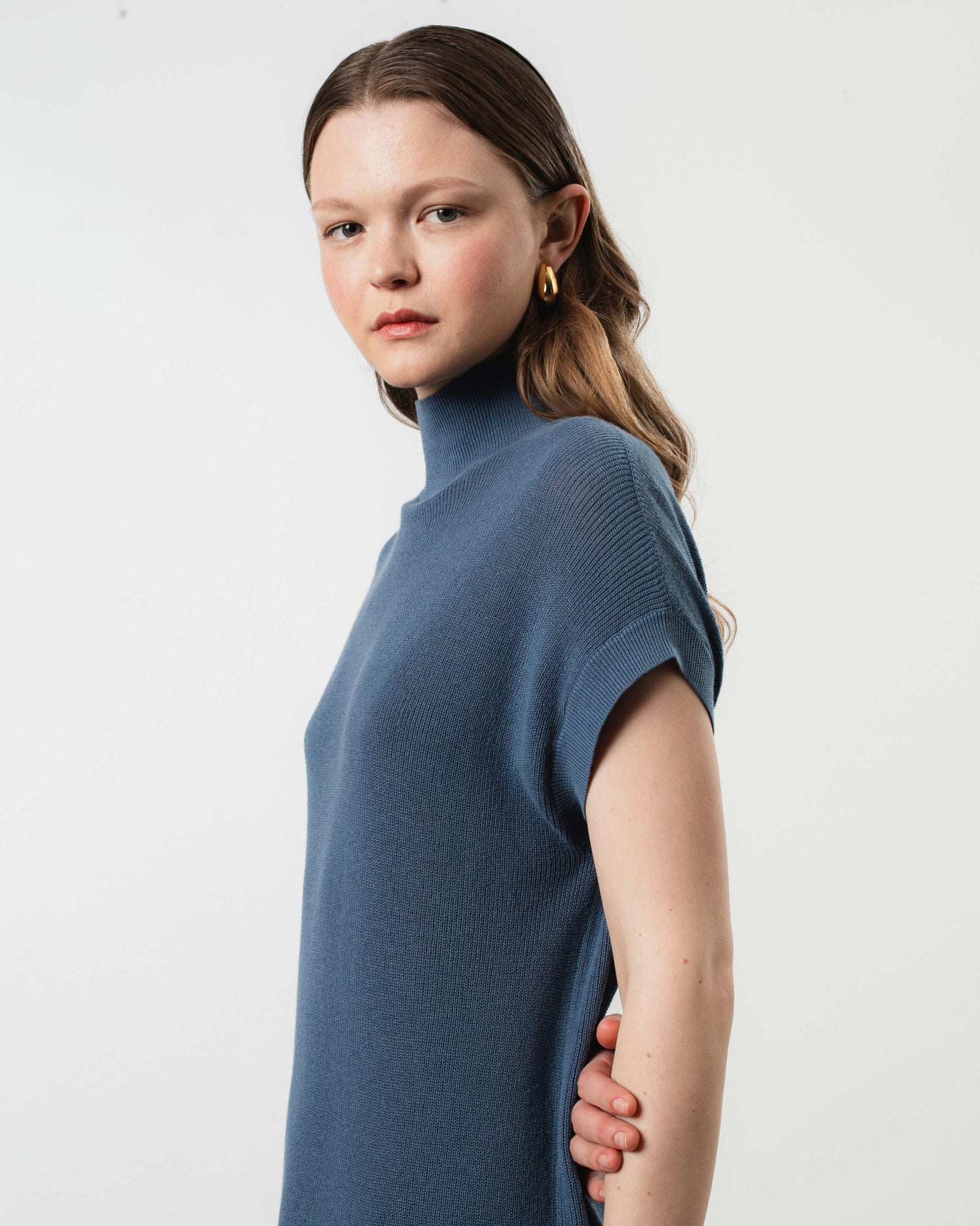 BLAKE RIBBED MINI DRESS - ARCHIVE