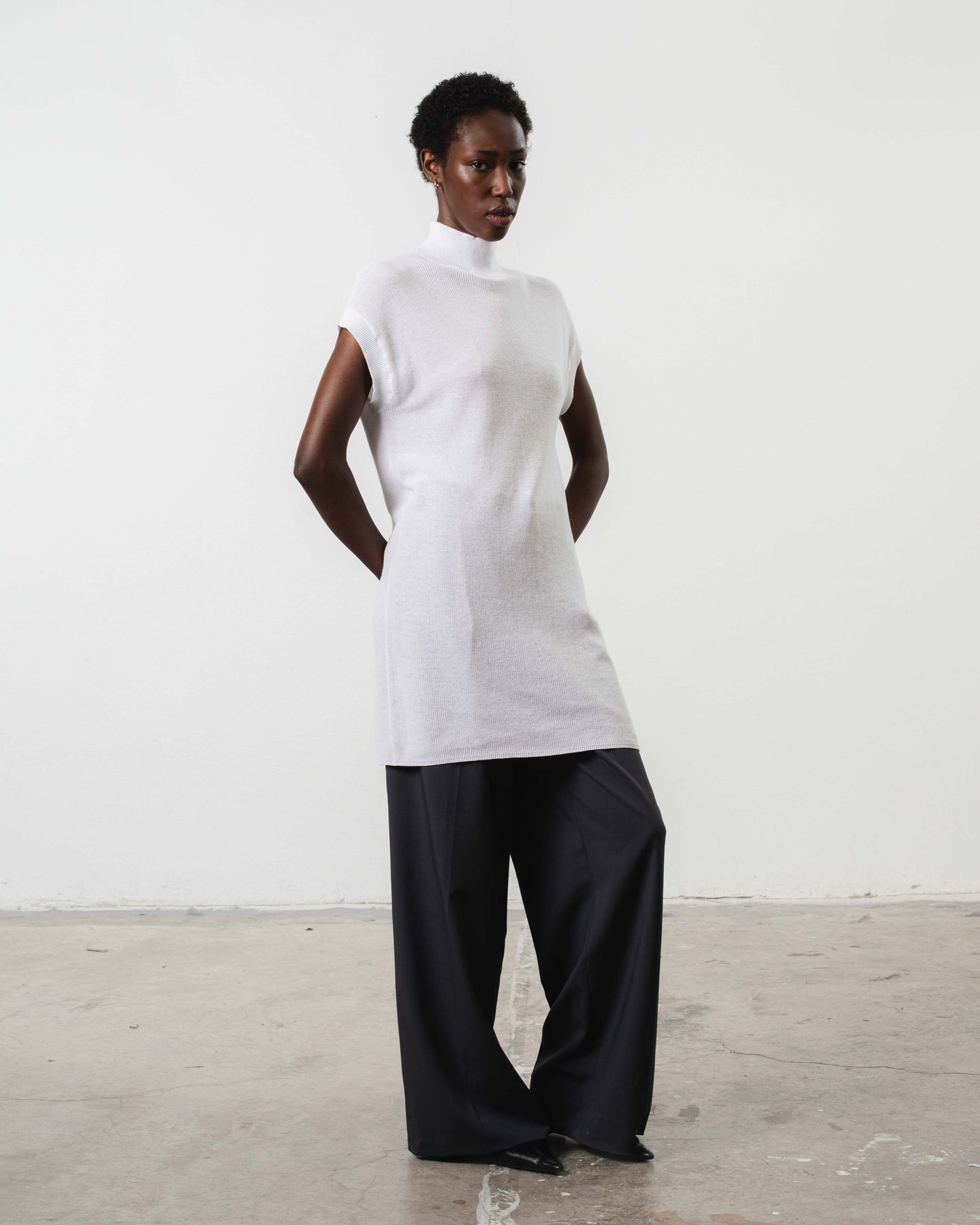 BLAKE RIBBED MINI DRESS - ARCHIVE