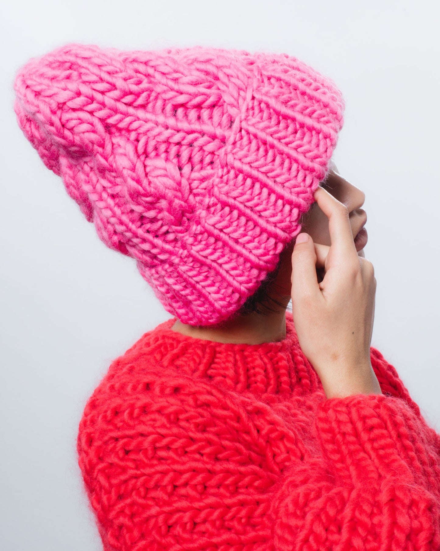Cable beanie