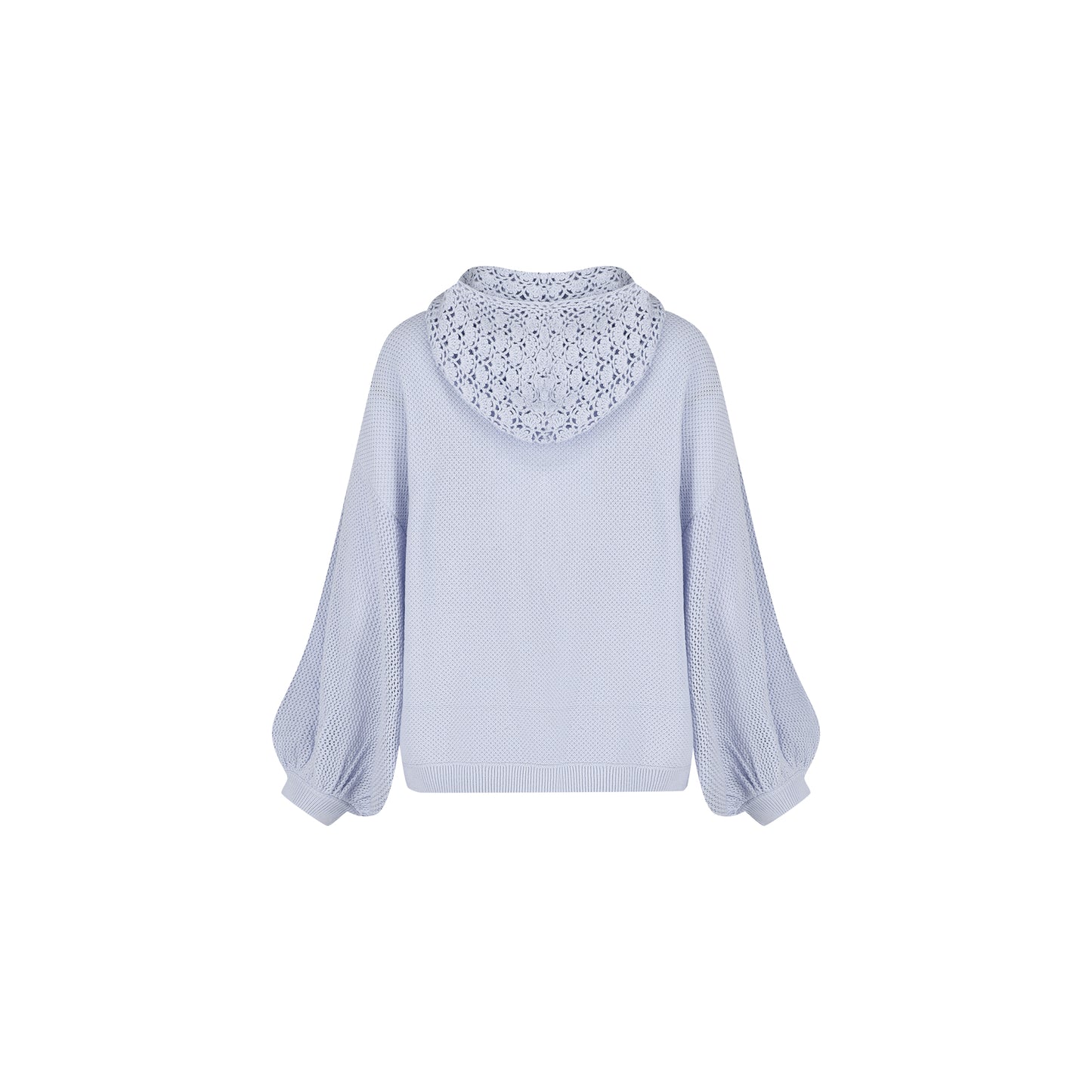 Bonnie Crochet Hood Jumper