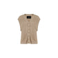 Berenice Buttoned Lace Knit Vest