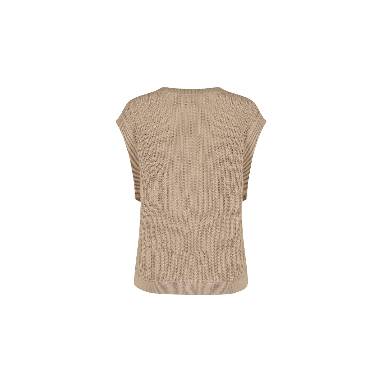 Berenice Buttoned Lace Knit Vest
