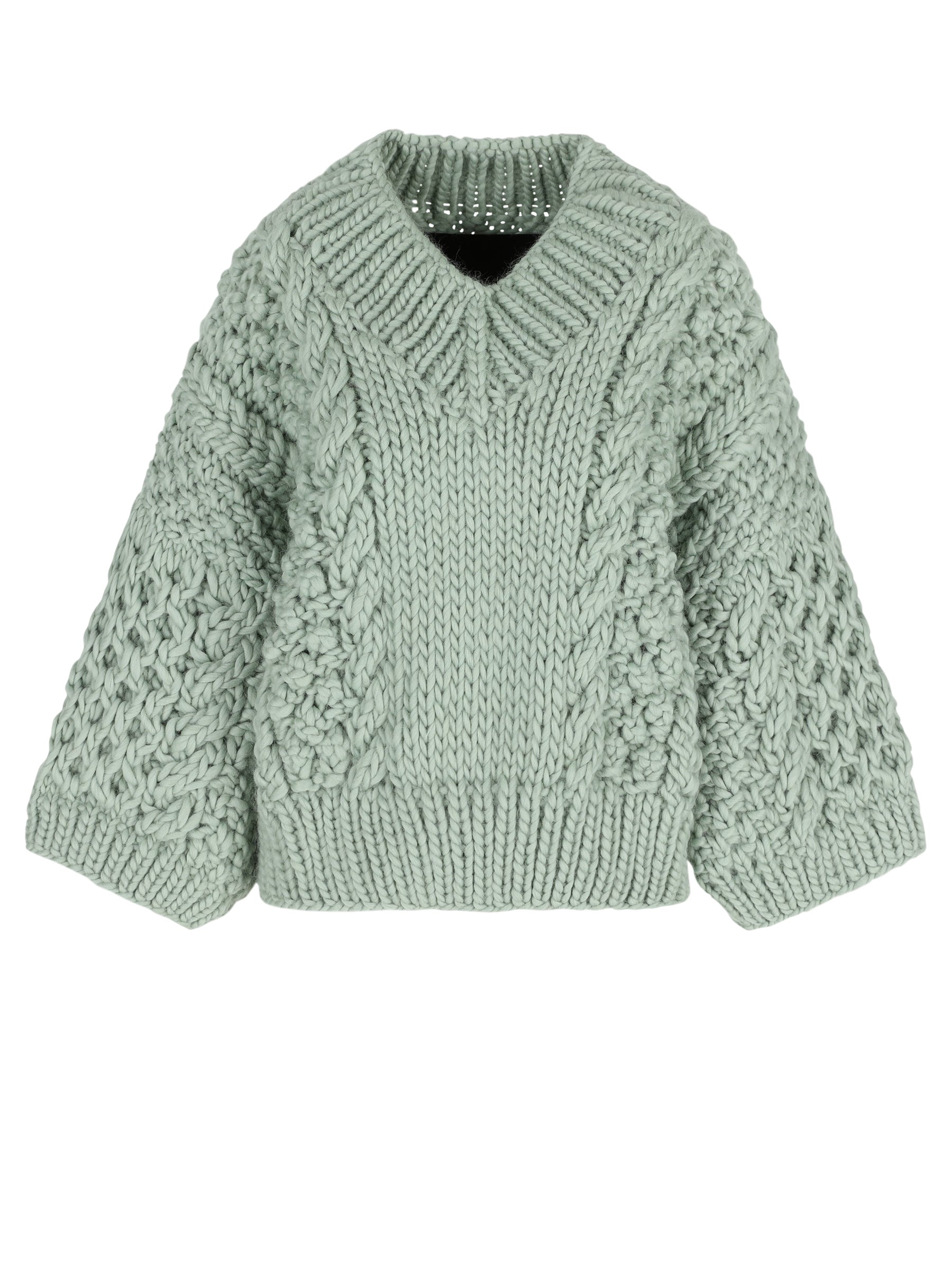 Mr Mittens I Knitwear I HONEY V NECK