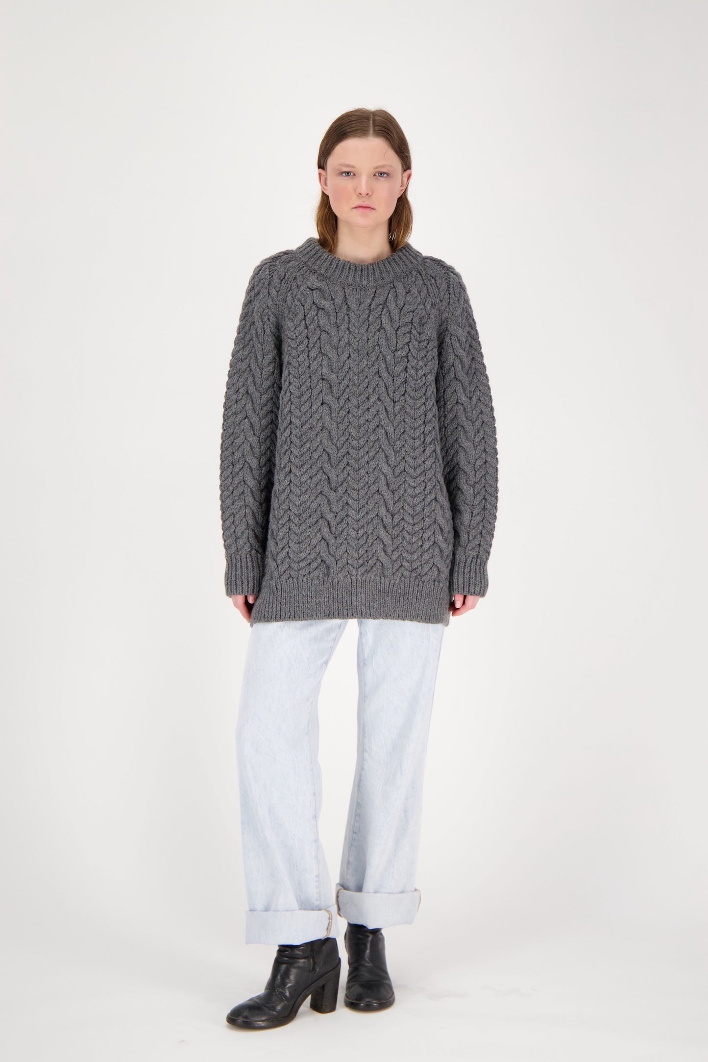 SYD CABLE CREW NECK - ARCHIVE
