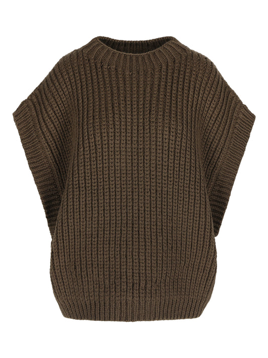 SUE CREW NECK VEST - ARCHIVE