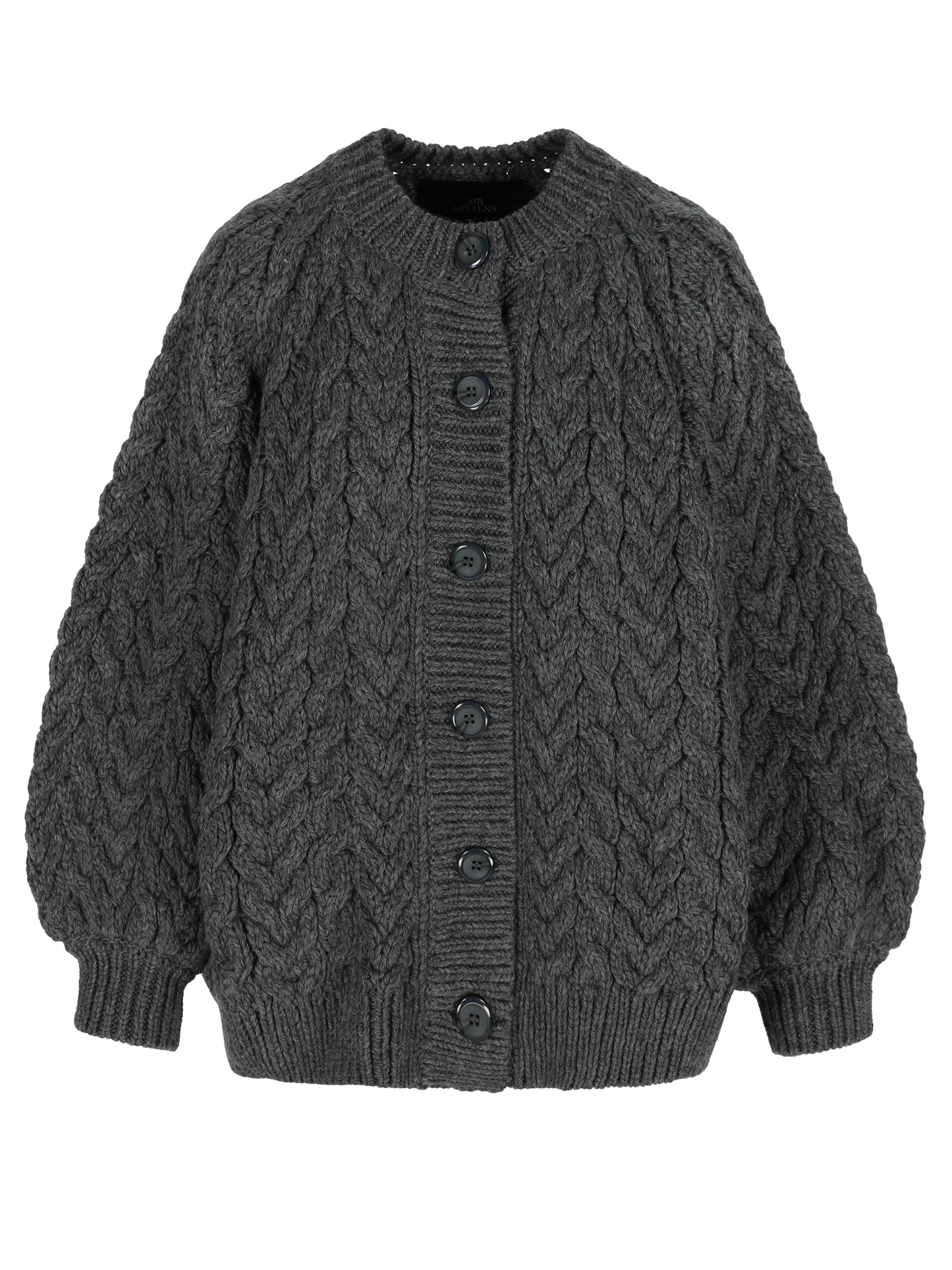 CABLE BUTTONED JACKET