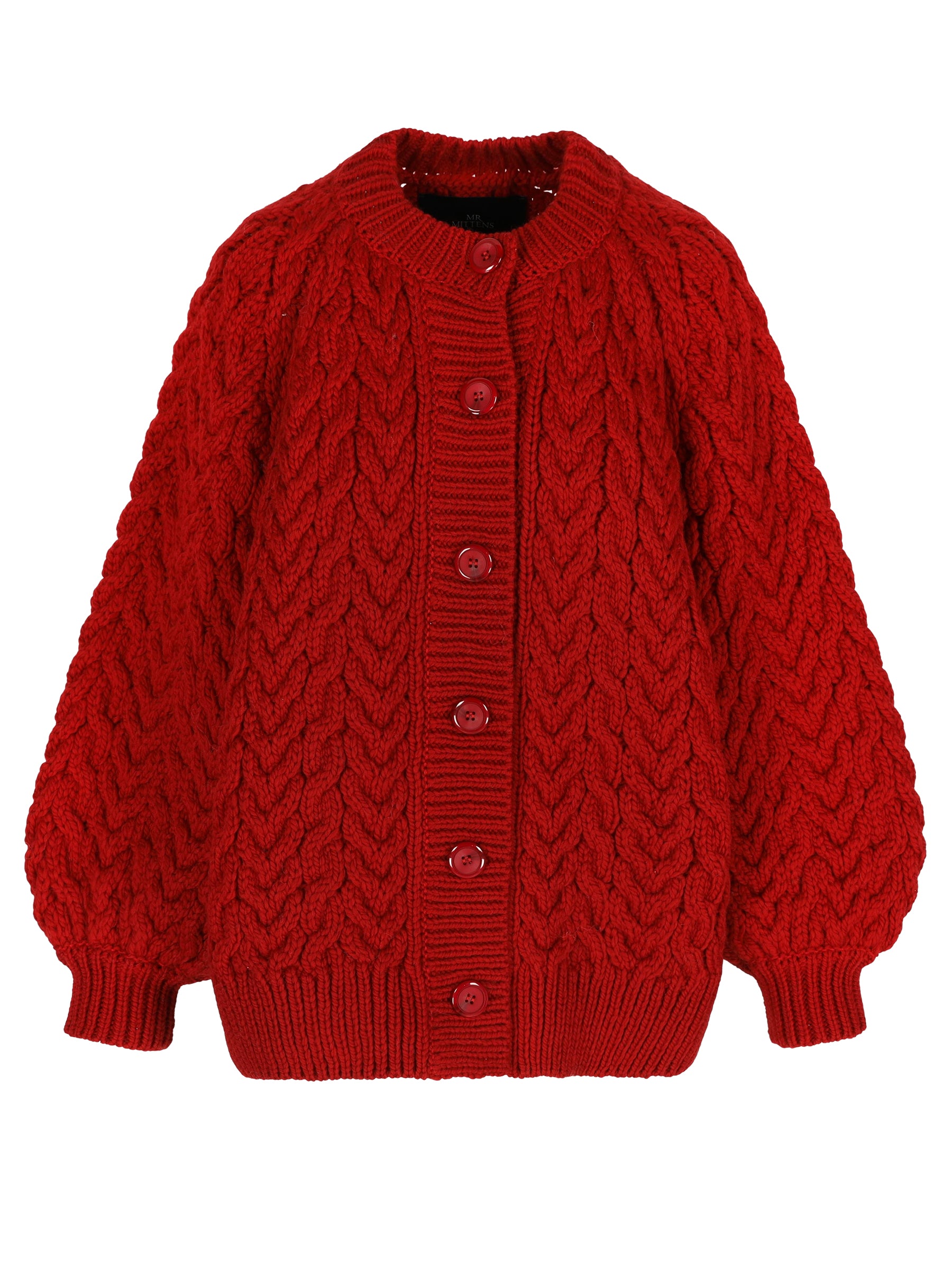 Mr Mittens I Knitwear I CABLE BUTTONED JACKET