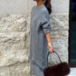 MAYA CREW NECK DRESS