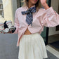 MARGOT MINI MONOGRAM SKIRT - ARCHIVE