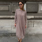 TEXTURED POLO DRESS - ARCHIVE