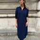 TEXTURED POLO DRESS - ARCHIVE