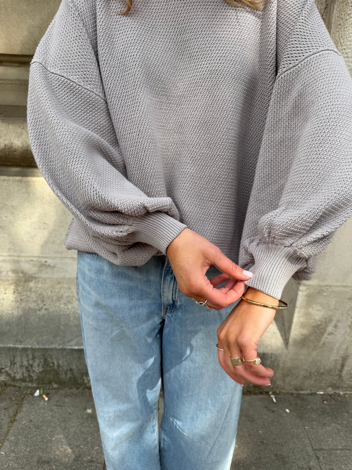 BALLOON SLEEVE JUMPER - ARCHIVE