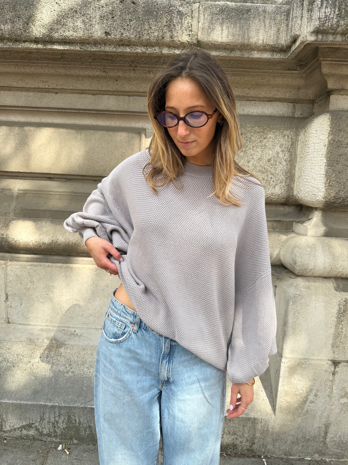 BALLOON SLEEVE JUMPER - ARCHIVE