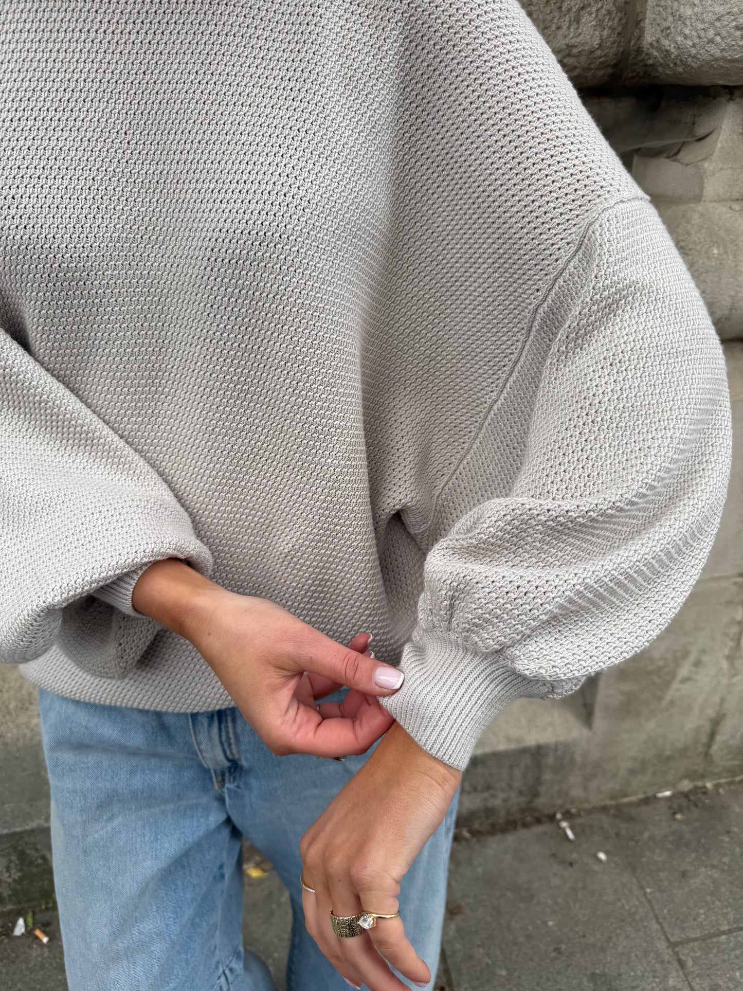 BALLOON SLEEVE JUMPER - ARCHIVE