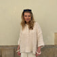 Clara Buttoned Knit Polo
