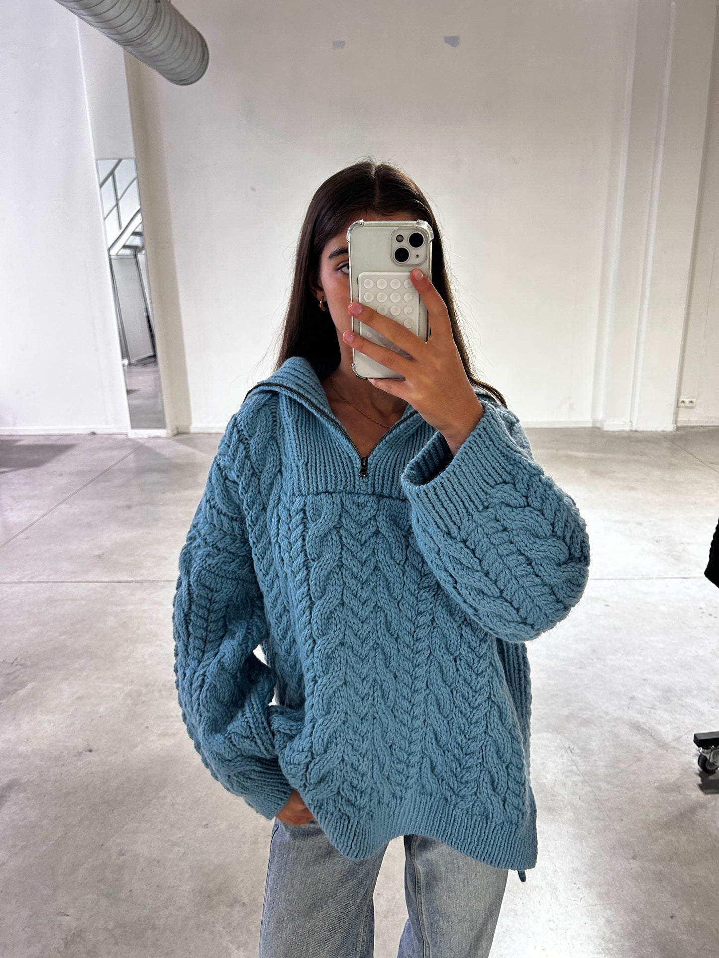 CABLE ZIP UP JUMPER - ARCHIVE