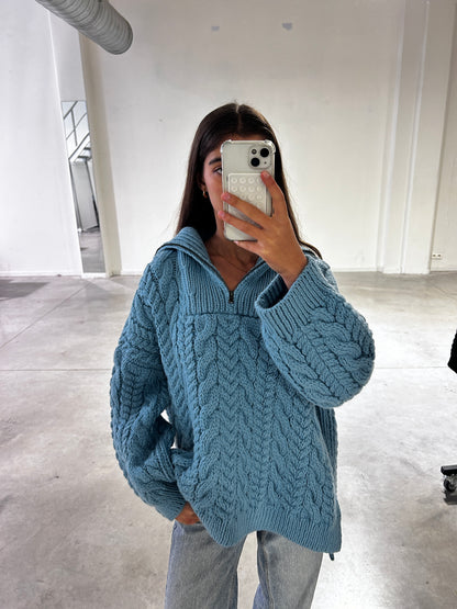 CABLE ZIP UP JUMPER - ARCHIVE