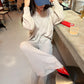 Bianca Lace Knit Pants