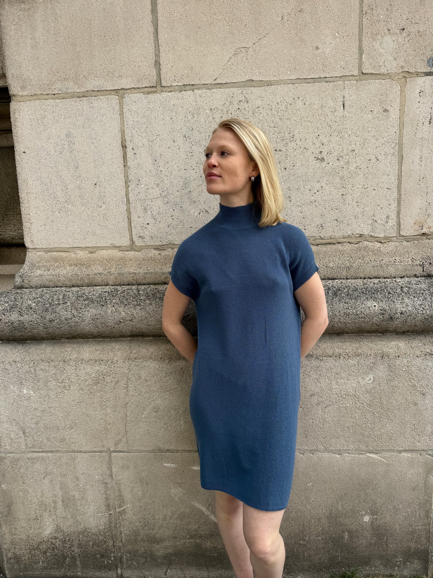 BLAKE RIBBED MINI DRESS - ARCHIVE