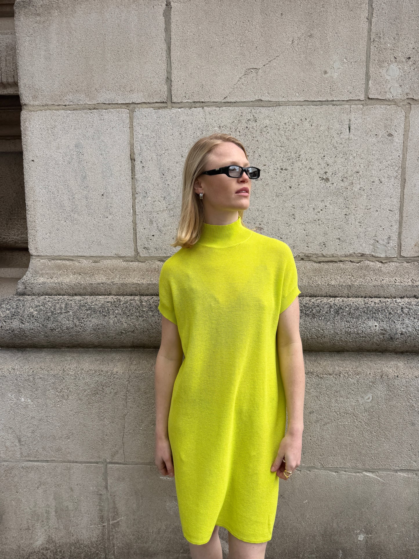 BLAKE RIBBED MINI DRESS - ARCHIVE