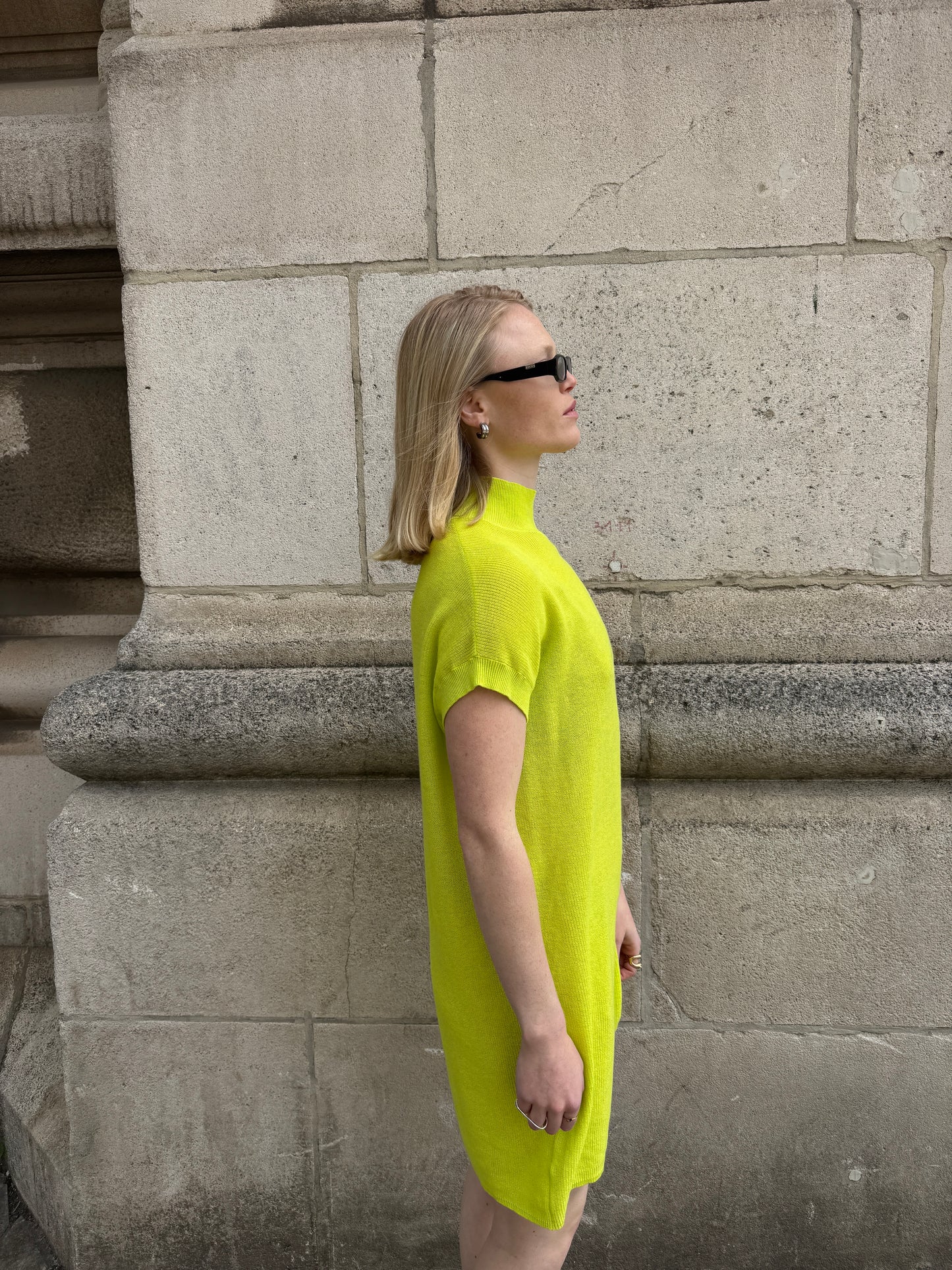 BLAKE RIBBED MINI DRESS - ARCHIVE