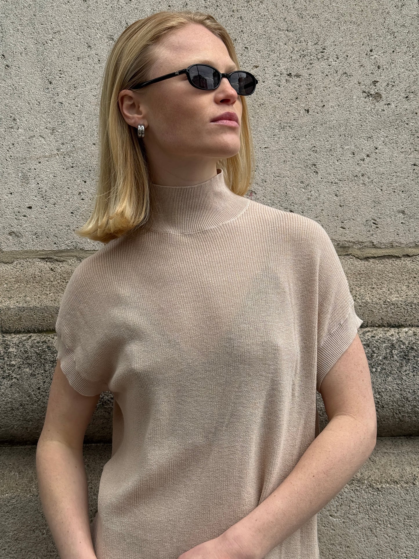 BLAKE RIBBED MINI DRESS - ARCHIVE