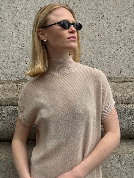 BLAKE RIBBED MINI DRESS - ARCHIVE