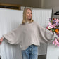 BALLOON SLEEVE JUMPER - ARCHIVE