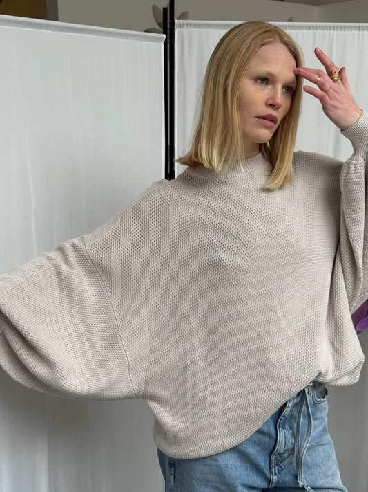 BALLOON SLEEVE JUMPER - ARCHIVE