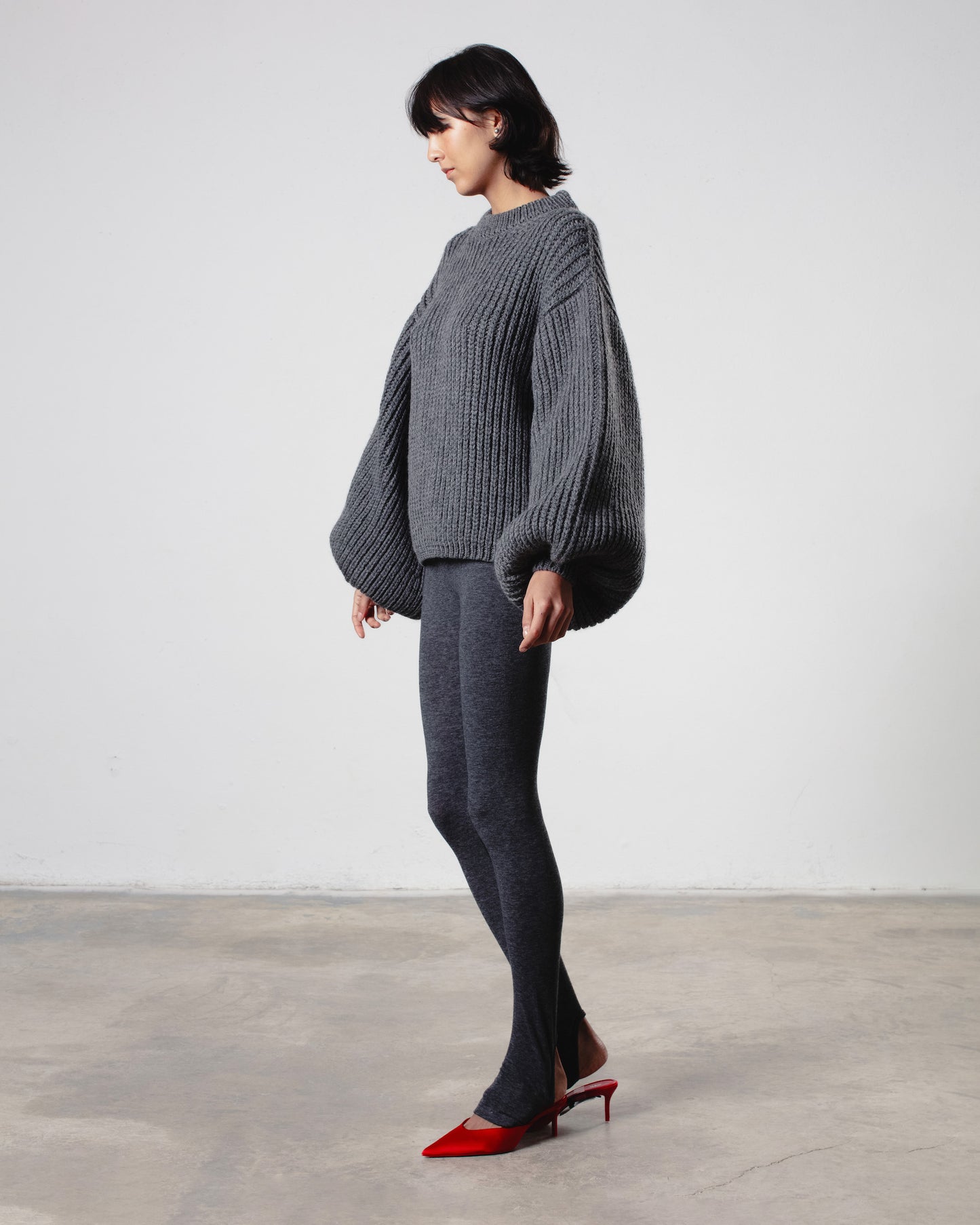 BALLOON FISHERMAN CREW NECK