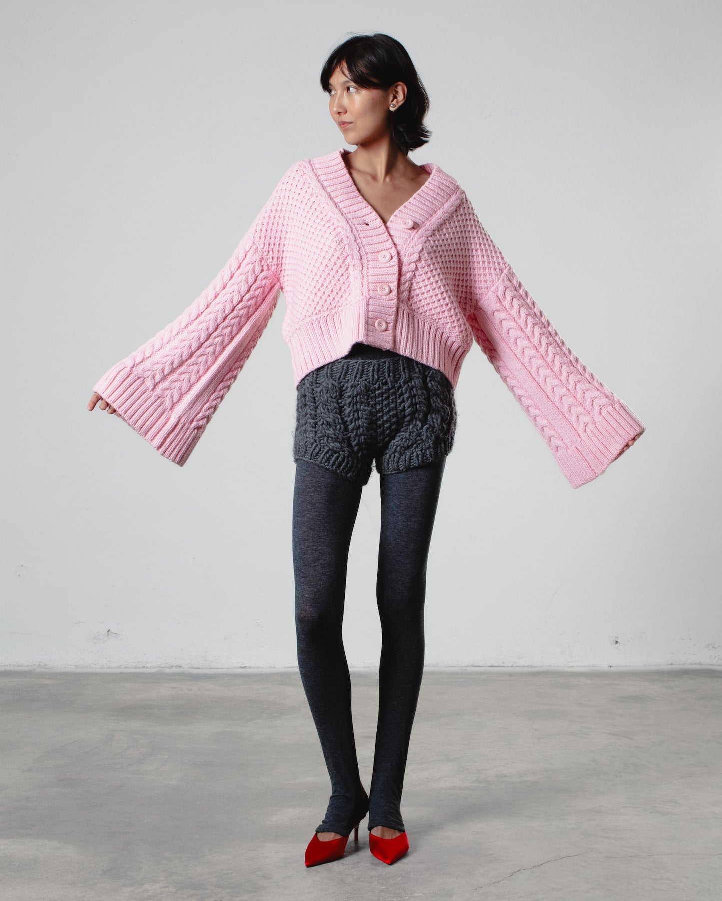 BRAIDS MINI CARDIGAN