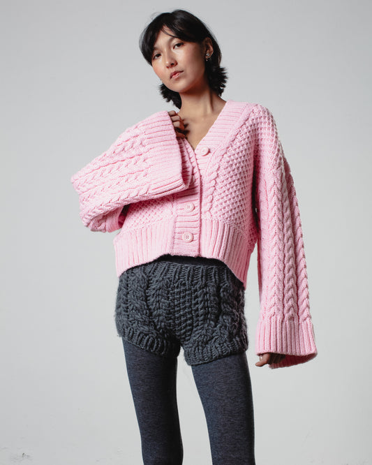 BRAIDS MINI CARDIGAN